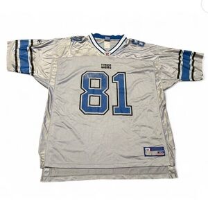 Reebok NFL Detroit Lions AZ-Zahir Hakim Men's Jersey Size XL